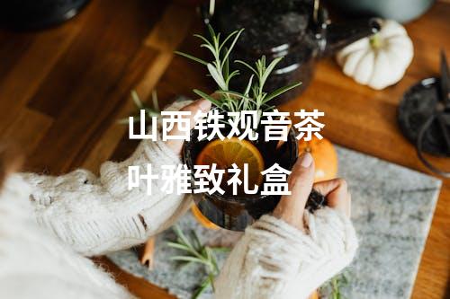 山西铁观音茶叶雅致礼盒