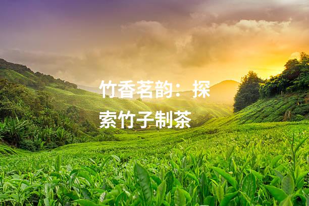 竹香茗韵：探索竹子制茶